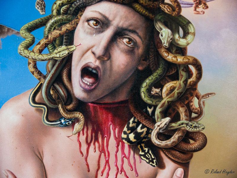 Medusa face